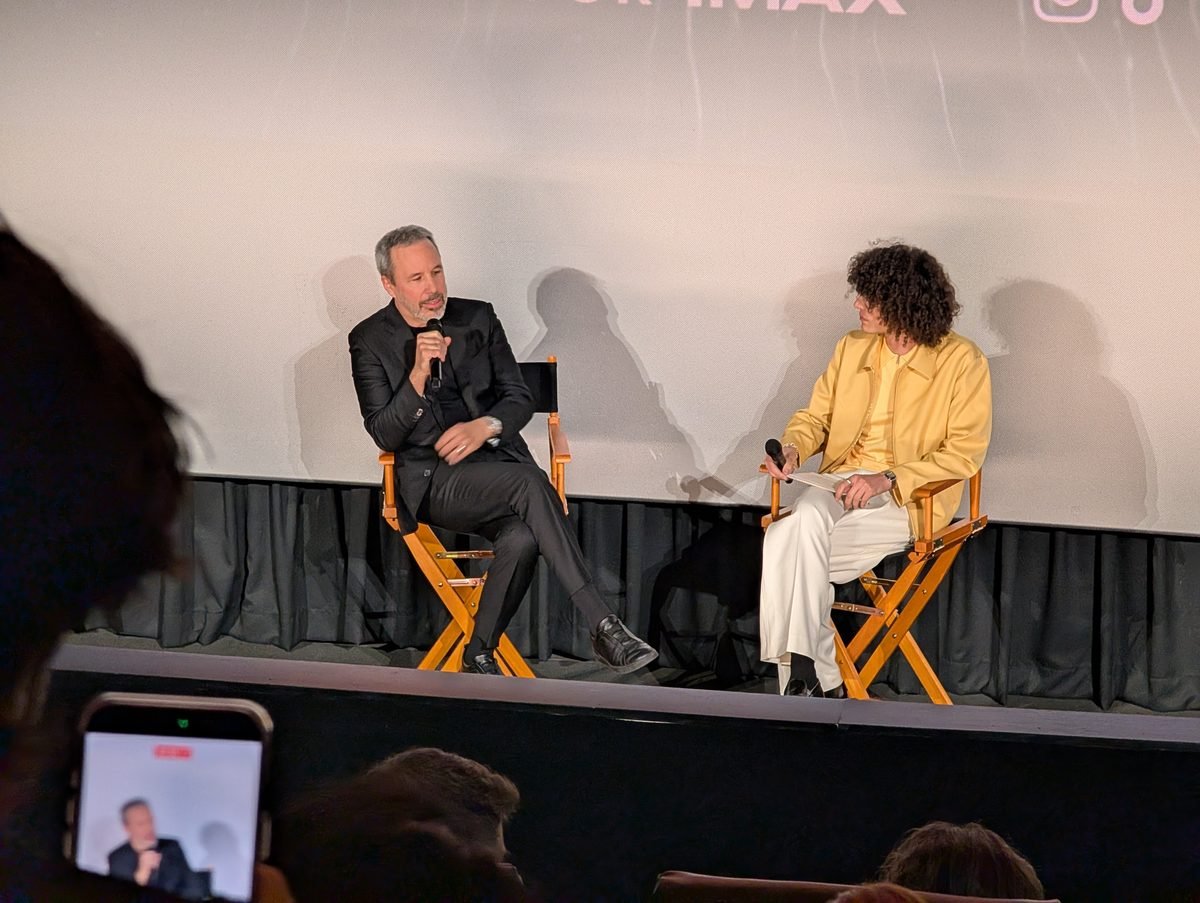 Denis Villeneuve at the Dune trailer launch in March 2026