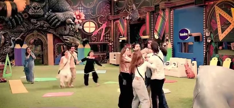 Housemates rush in as Gullu and Yung DSA clash during the task