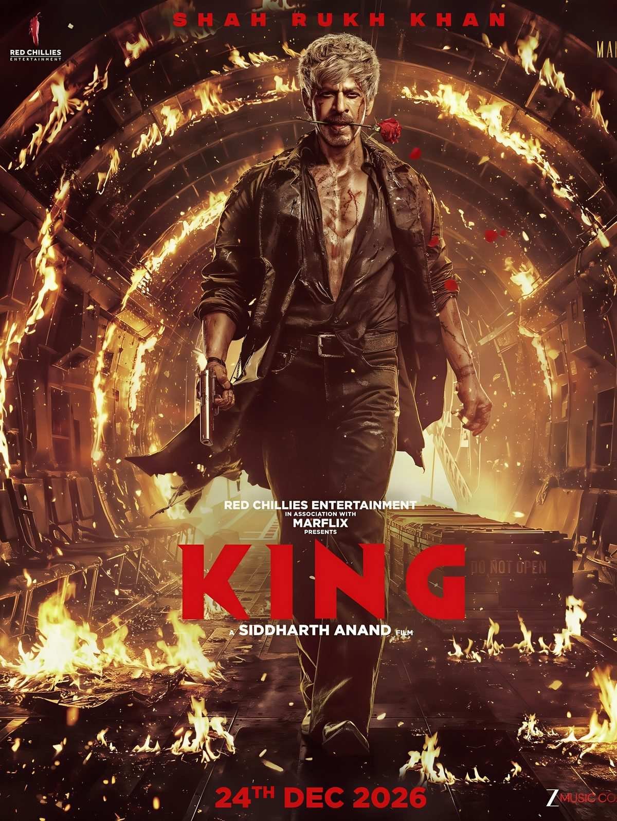 Official first-look poster of King starring Shah Rukh Khan