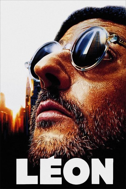 Official poster of the 1994 film Léon: The Professional starring Jean Reno
