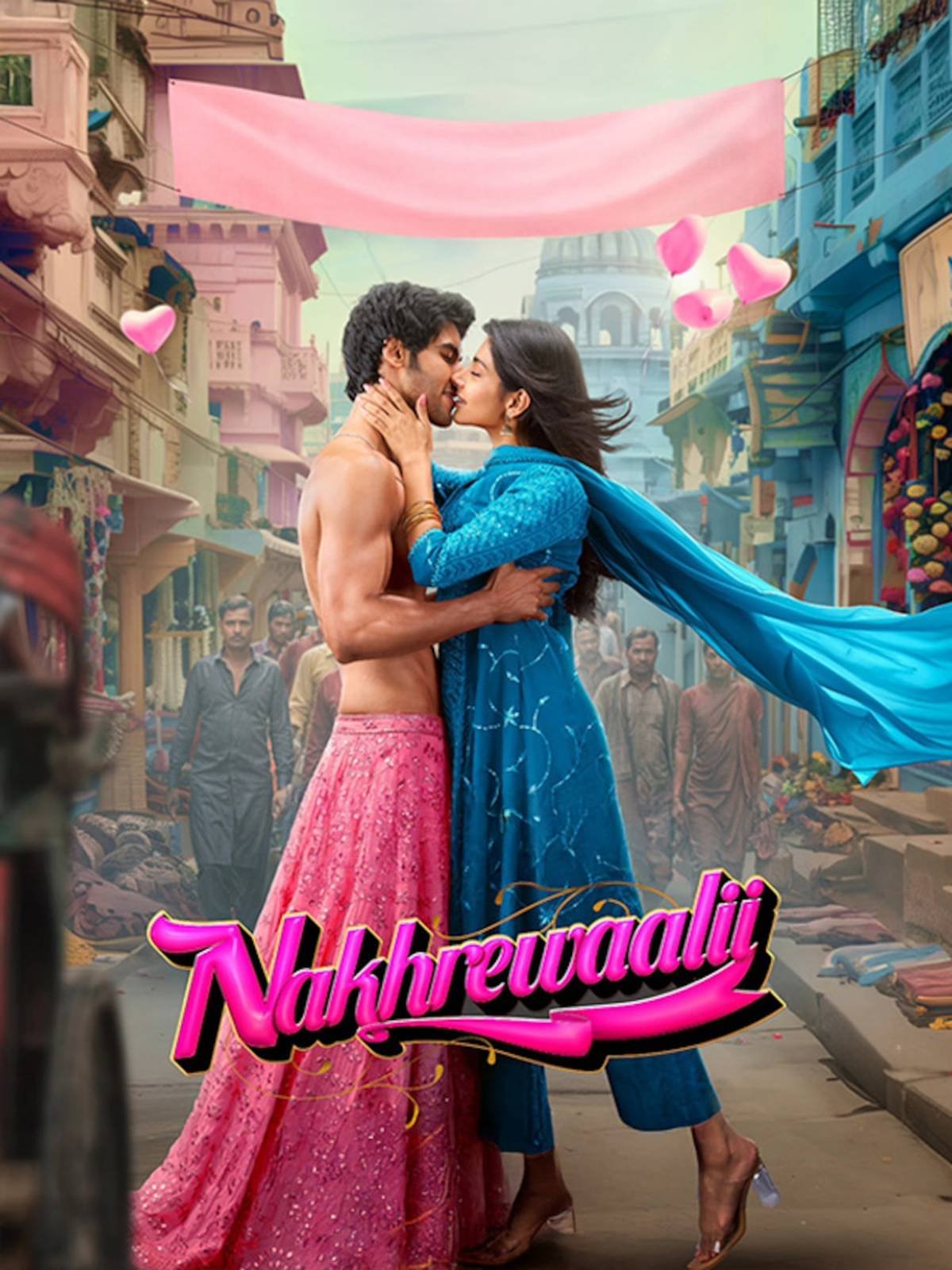 Official key art of Nakhrewaalii starring Ansh Duggal and Pragati Srivastava