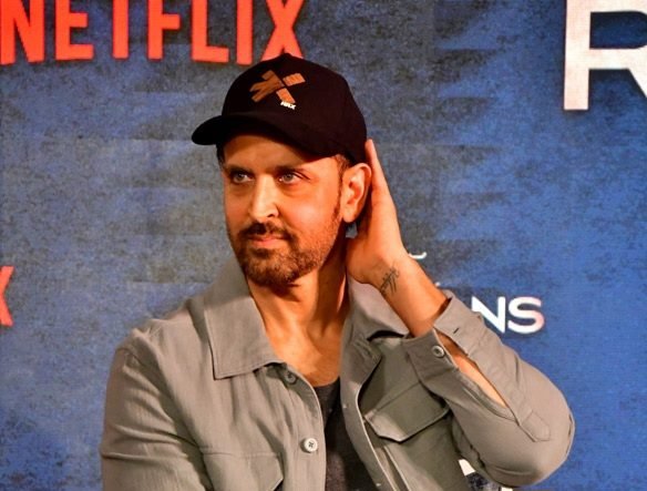 Hrithik Roshan at a trailer launch event