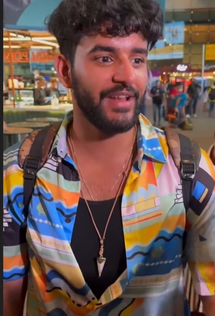 Abhishek Malhan spotted at Mumbai airport in 2023