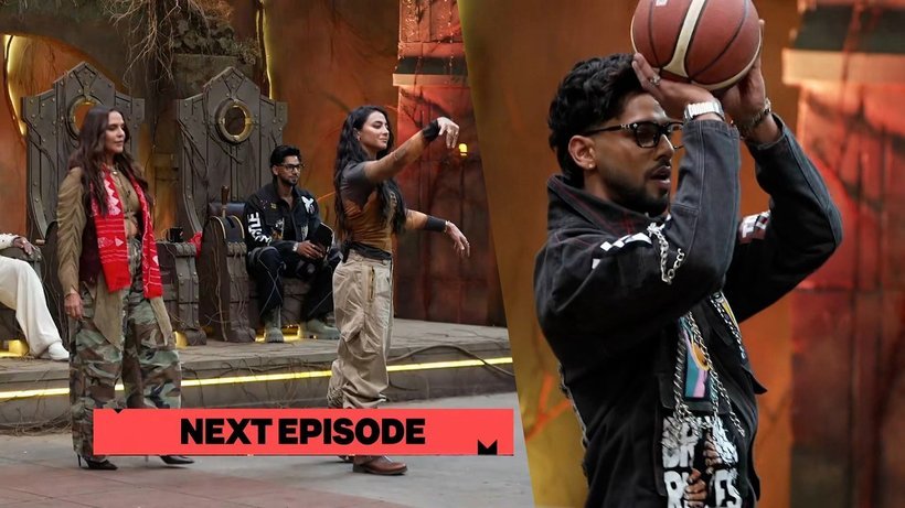 Basketball challenge promo frame for the October 24 episode